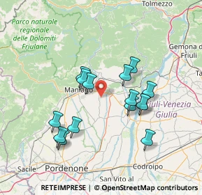 Mappa 33090 Arba PN, Italia (12.738)
