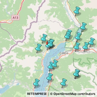Mappa Via S. Carlo, 22015 Gravedona ed Uniti CO, Italia (9.0875)