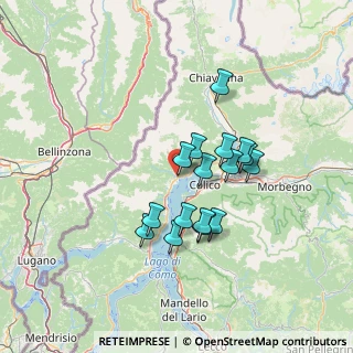 Mappa Via S. Carlo, 22015 Gravedona ed Uniti CO, Italia (11.00625)