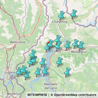 Mappa Via Convento, 22015 Gravedona ed Uniti CO, Italia (16.761)