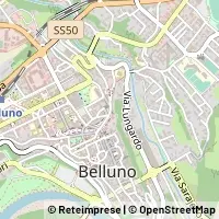 Kaart Belluno