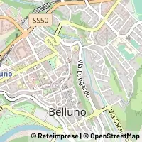 Mapa Belluno