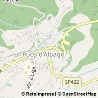 Map Puos d'Alpago