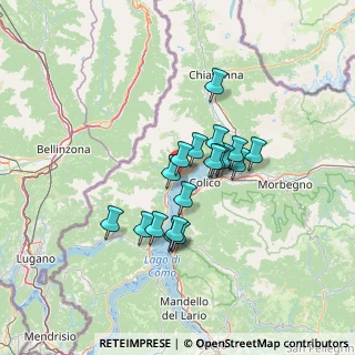 Mappa Largo Cesare Battisti, 22015 Gravedona ed Uniti CO, Italia (10.105)