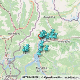 Mappa Largo Cesare Battisti, 22015 Gravedona ed Uniti CO, Italia (9.74571)