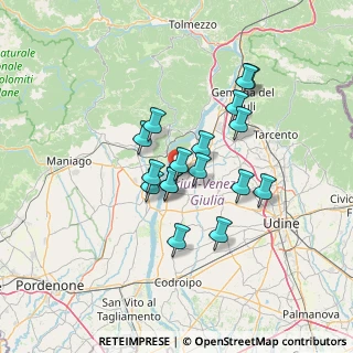 Mappa Zona Industriale, 33038 San Daniele del Friuli UD, Italia (10.56059)