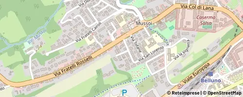 Mappa Belluno