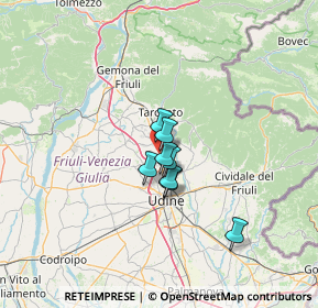 Mappa Via Nucleo Morena, 33010 Reana del Rojale UD, Italia (30.39769)