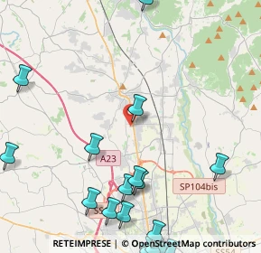 Mappa Via Nucleo Morena, 33010 Reana del Rojale UD, Italia (6.378)