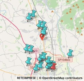 Mappa Via Nucleo Morena, 33010 Reana del Rojale UD, Italia (4.178)