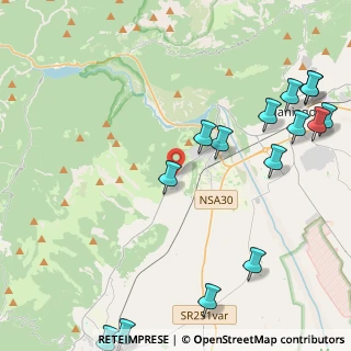 Mappa Via Alfieri, 33086 Montereale Valcellina PN, Italia (5.738)