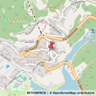 Mappa Piazza Guglielmo Marconi, 2/A, 38018 Molveno, Trento (Trentino-Alto Adige)