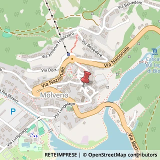 Mappa Piazza Guglielmo Marconi, 24/B, 38018 Molveno, Trento (Trentino-Alto Adige)
