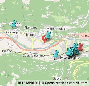 Mappa Via Guglielmo Marconi, 23017 Morbegno SO, Italia (2.426)