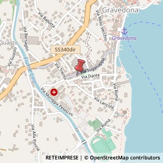 Mappa Via Dante, 40, 22015 Gravedona ed Uniti, Como (Lombardia)