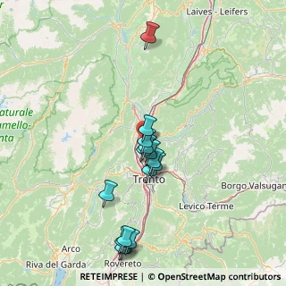 Mappa Via Cembra, 38015 Lavis TN, Italia (14.81733)