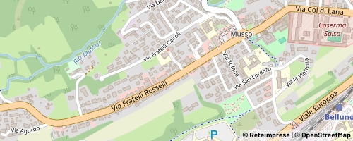Mappa Belluno