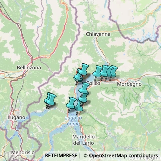 Mappa Via Dante Alighieri, 22015 Gravedona ed Uniti CO, Italia (10.58944)