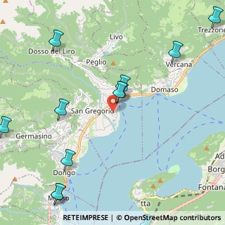Mappa Via Dante Alighieri, 22015 Gravedona ed Uniti CO, Italia (2.88583)