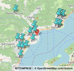 Mappa Via Dante Alighieri, 22015 Gravedona ed Uniti CO, Italia (2.14611)