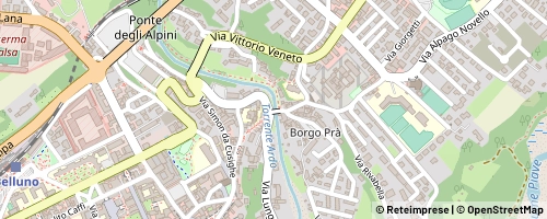 Mappa Belluno