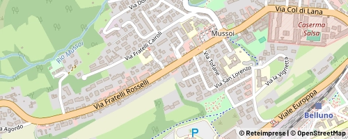 Mappa Belluno