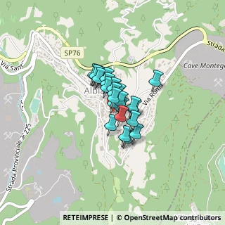 Mappa Via S. Pellico, 38041 Albiano TN, Italia (0.204)