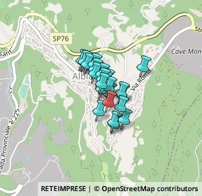 Mappa Via S. Pellico, 38041 Albiano TN, Italia (0.204)