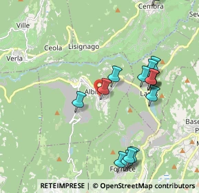 Mappa Via S. Pellico, 38041 Albiano TN, Italia (2.35882)