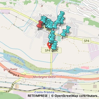 Mappa Via Stazione, 23019 Traona SO, Italia (0.39167)