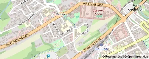 Mappa Belluno
