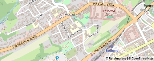 Mappa Belluno