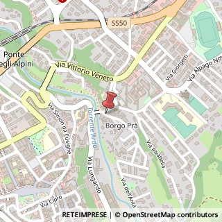 Mappa Piazza San Lucano in Borgo Pr?,  47, 32100 Belluno, Belluno (Veneto)