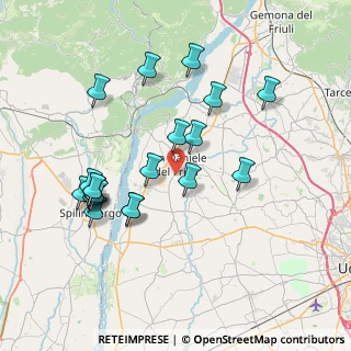 Mappa Via Monsignor Oscar Romero, 33038 San Daniele del Friuli UD, Italia (7.473)