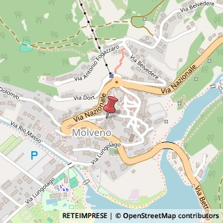 Mappa Piazza Scuole, 2B, 38018 Molveno, Trento (Trentino-Alto Adige)