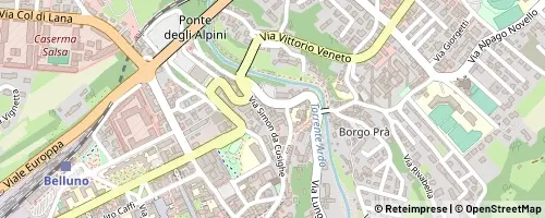 Mappa Belluno