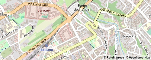 Mappa Belluno