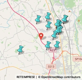 Mappa A23, 33010 Pagnacco UD, Italia (3.47)