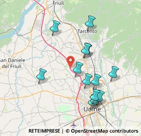 Mappa A23, 33010 Pagnacco UD, Italia (7.30692)