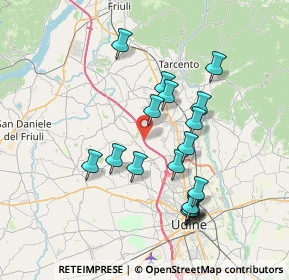 Mappa A23, 33010 Pagnacco UD, Italia (6.90389)