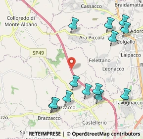 Mappa A23, 33010 Pagnacco UD, Italia (2.40923)