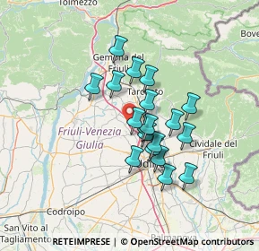 Mappa A23, 33010 Pagnacco UD, Italia (10.13526)