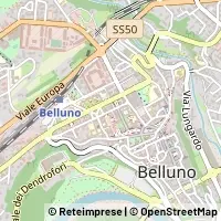 Mapa Belluno