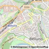 Mapa Belluno