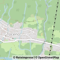 Karte Toceno