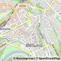 地図 Belluno