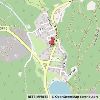 Mappa Via Nazionale, 37, 38040 Lona-Lases, Trento (Trentino-Alto Adige)