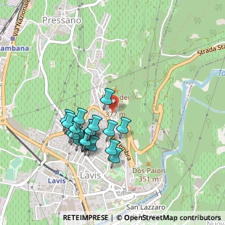 Mappa Via Bresadola, 38015 Lavis TN, Italia (0.418)