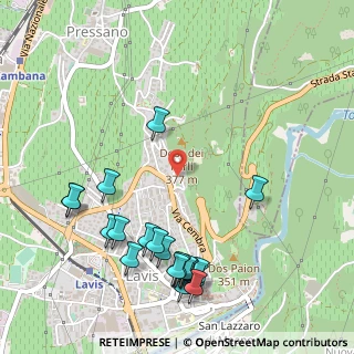 Mappa Via Bresadola, 38015 Lavis TN, Italia (0.618)