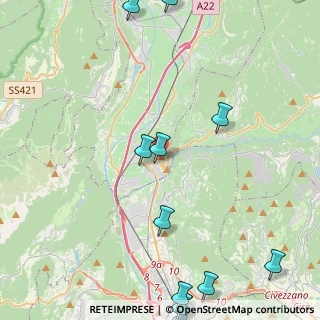 Mappa Via Bresadola, 38015 Lavis TN, Italia (6.305)